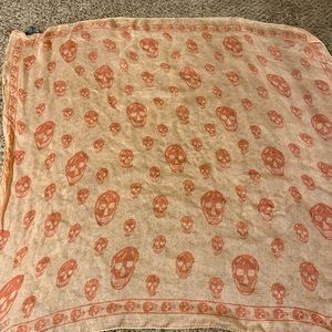 Alexander McQueen silk scarf